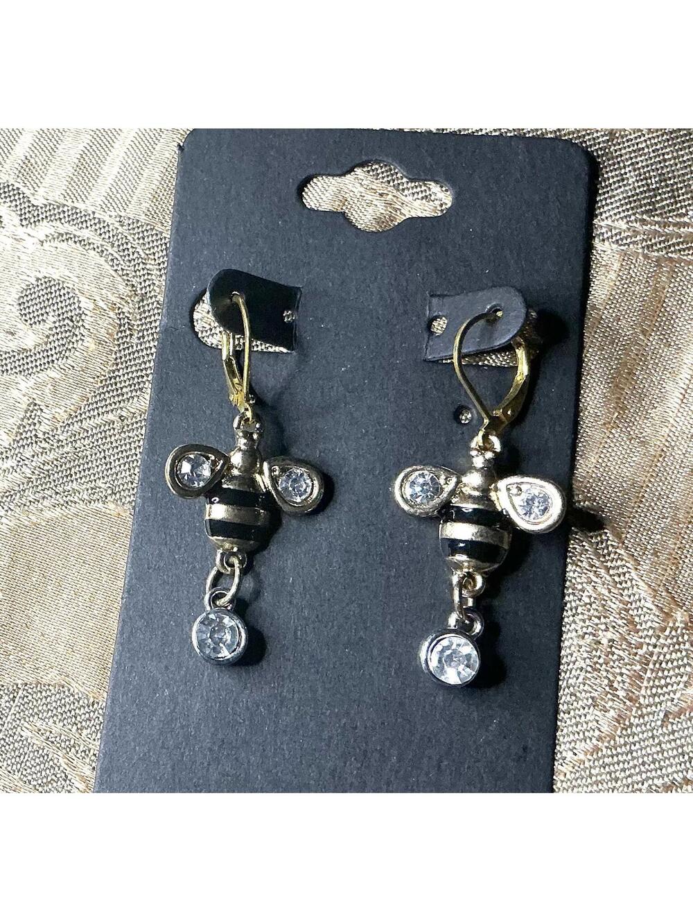 On Crystal Wings Earrings